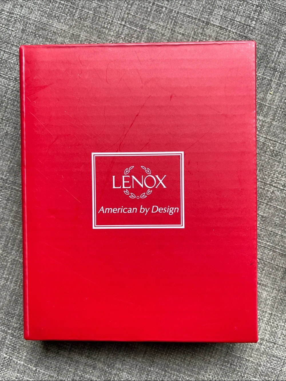 Lenox Sparkle Scroll Clear Crystal Heart Ornament Christmas Holiday Silverplated